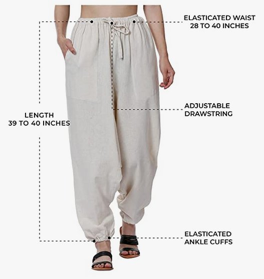 Size Loose Yoga Baggy Pants 