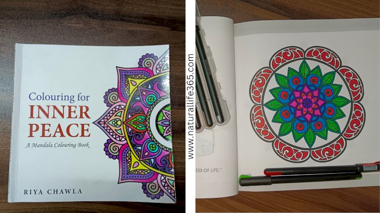 Mandala colouring book