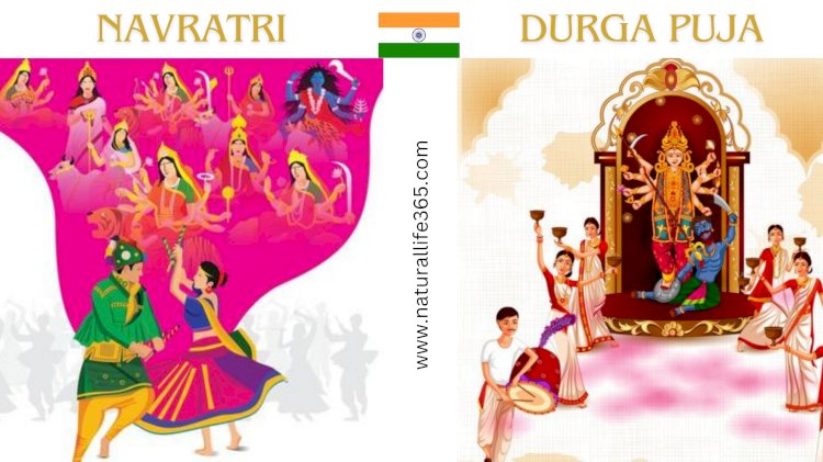 Difference Between Navratri and Durga Puja Celebrations